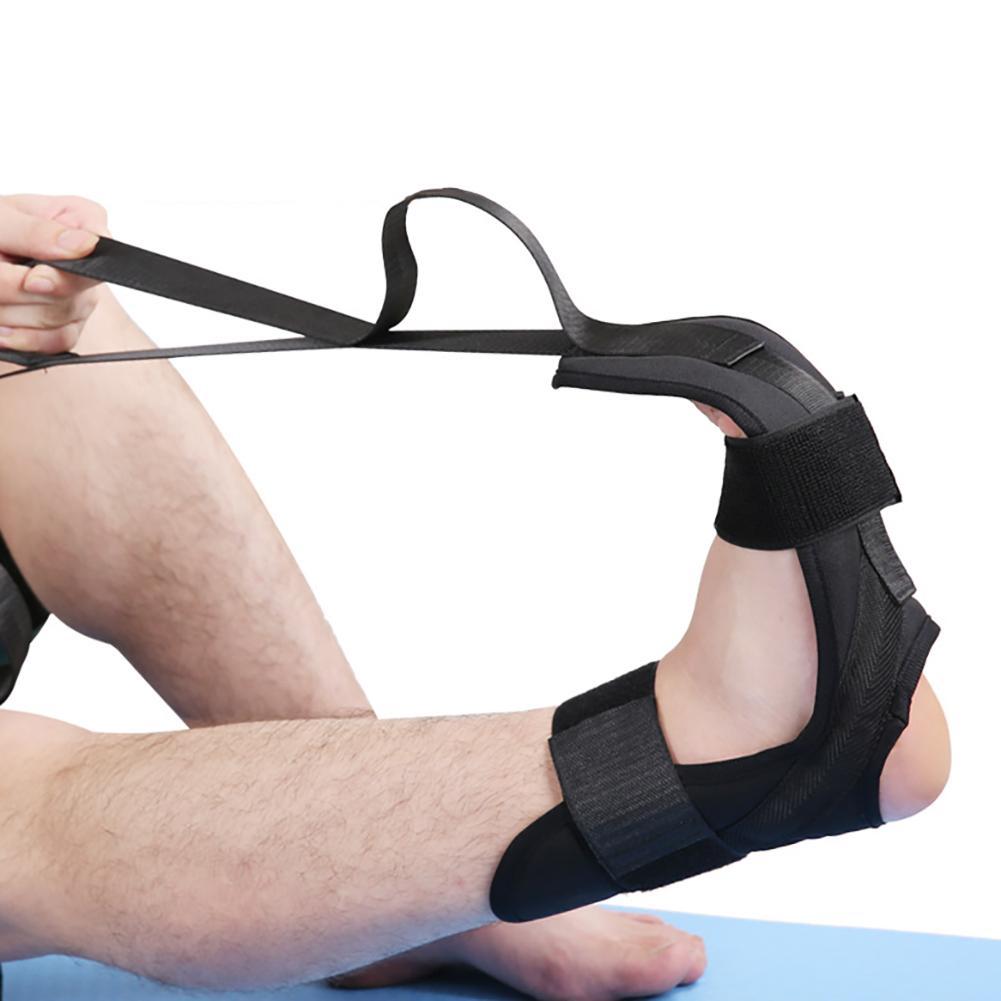 Rehabilitation Stretching Strap with Foot and Ankle Joint Correction Braces