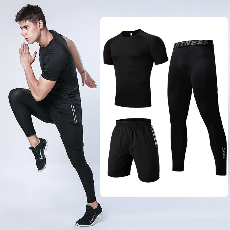 Men's Summer Three-Piece Casual Sports Wear