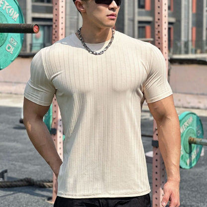 Men's Casual Sports Wear Short Sleeve T-shirt