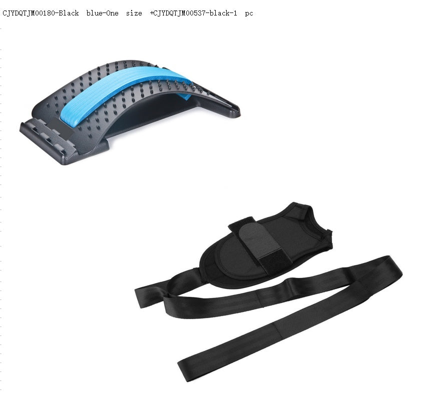 Rehabilitation Stretching Strap with Foot and Ankle Joint Correction Braces