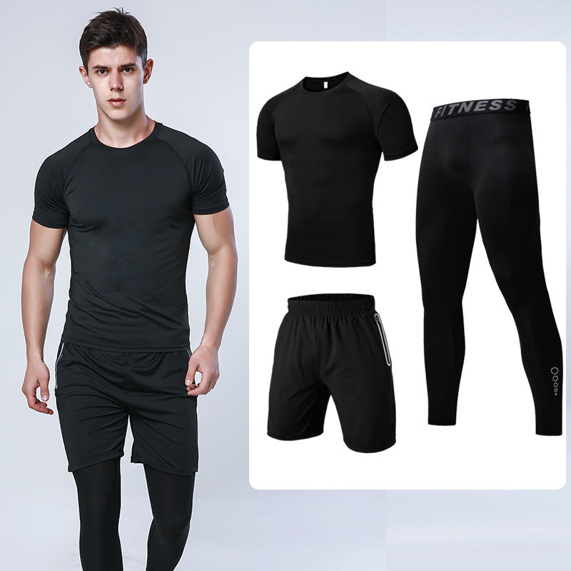 Men's Summer Three-Piece Casual Sports Wear