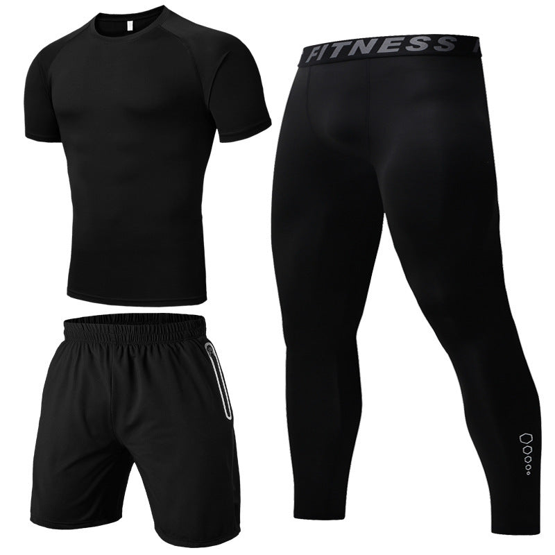 Men's Summer Three-Piece Casual Sports Wear