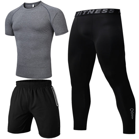 Men's Summer Three-Piece Casual Sports Wear