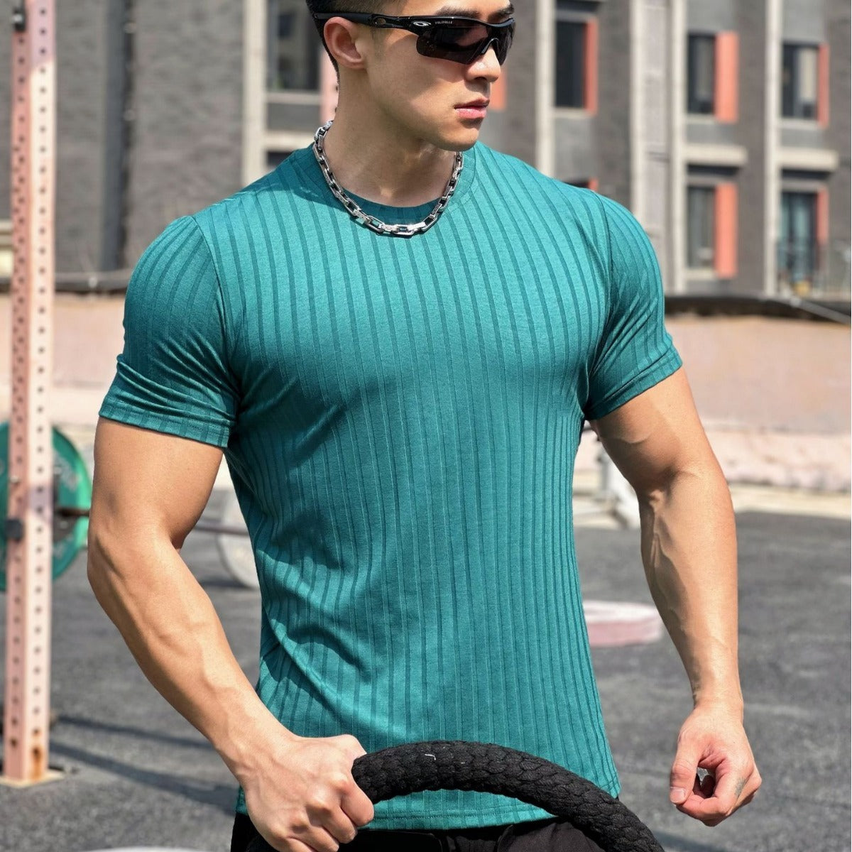 Men's Casual Sports Wear Short Sleeve T-shirt