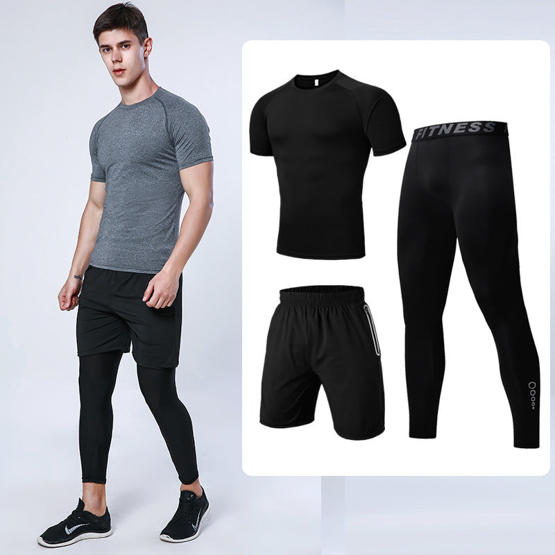 Men's Summer Three-Piece Casual Sports Wear