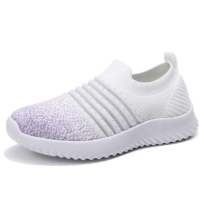 Women's Soft Bottom Casual Sneaker with Breathable Mesh