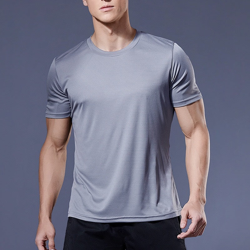 Men's Summer Lightweight Breathable Sports Fitness T-shirt