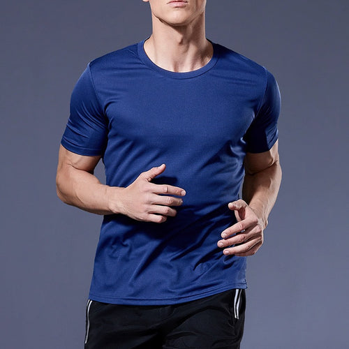 Men's Summer Lightweight Breathable Sports Fitness T-shirt