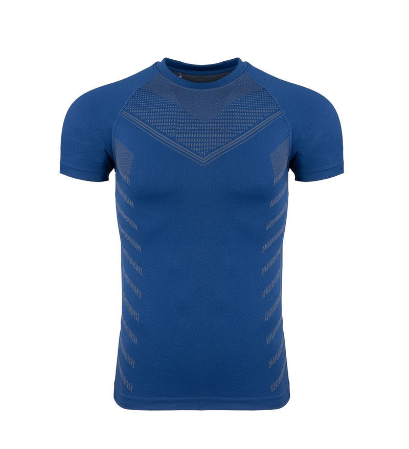 Men's Tight Short Sleeve Round Neck T-shirt