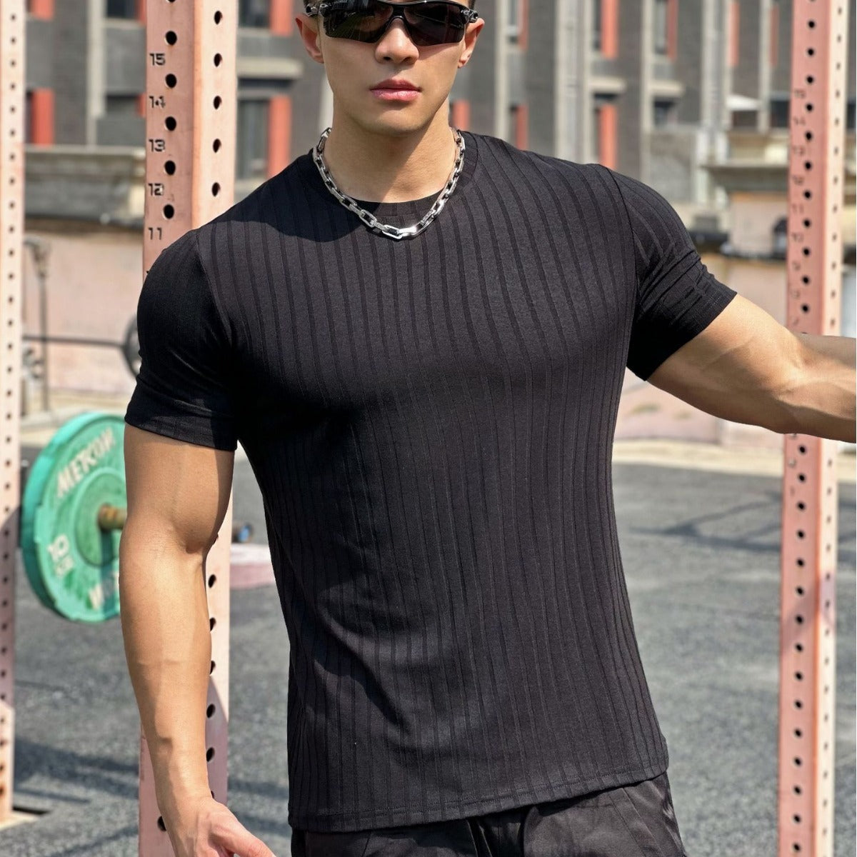 Men's Casual Sports Wear Short Sleeve T-shirt